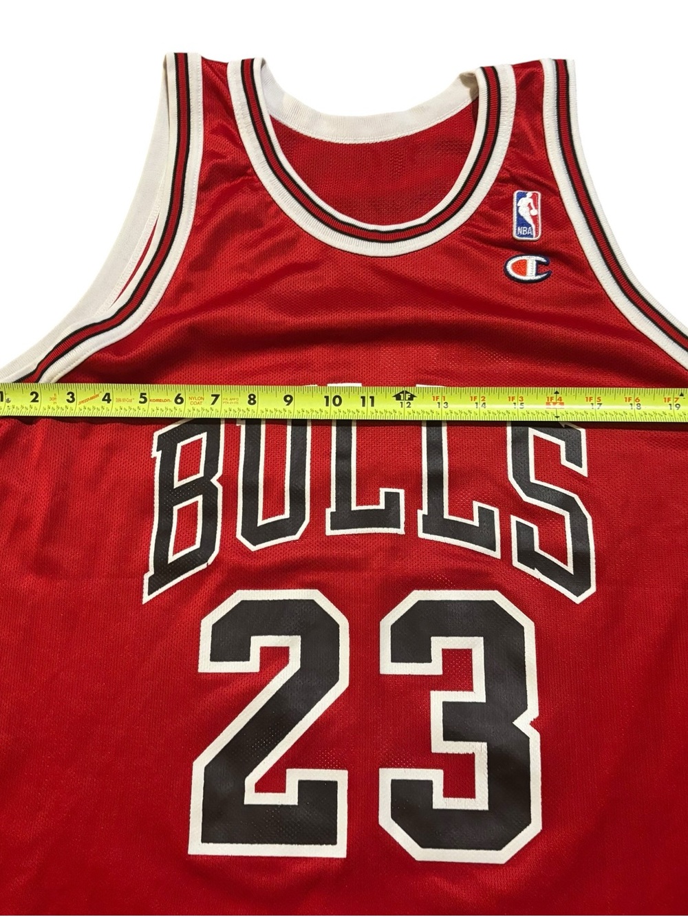 Champion Chicago Bulls #23 Red Basketball Jersey - Picture 6 of 8